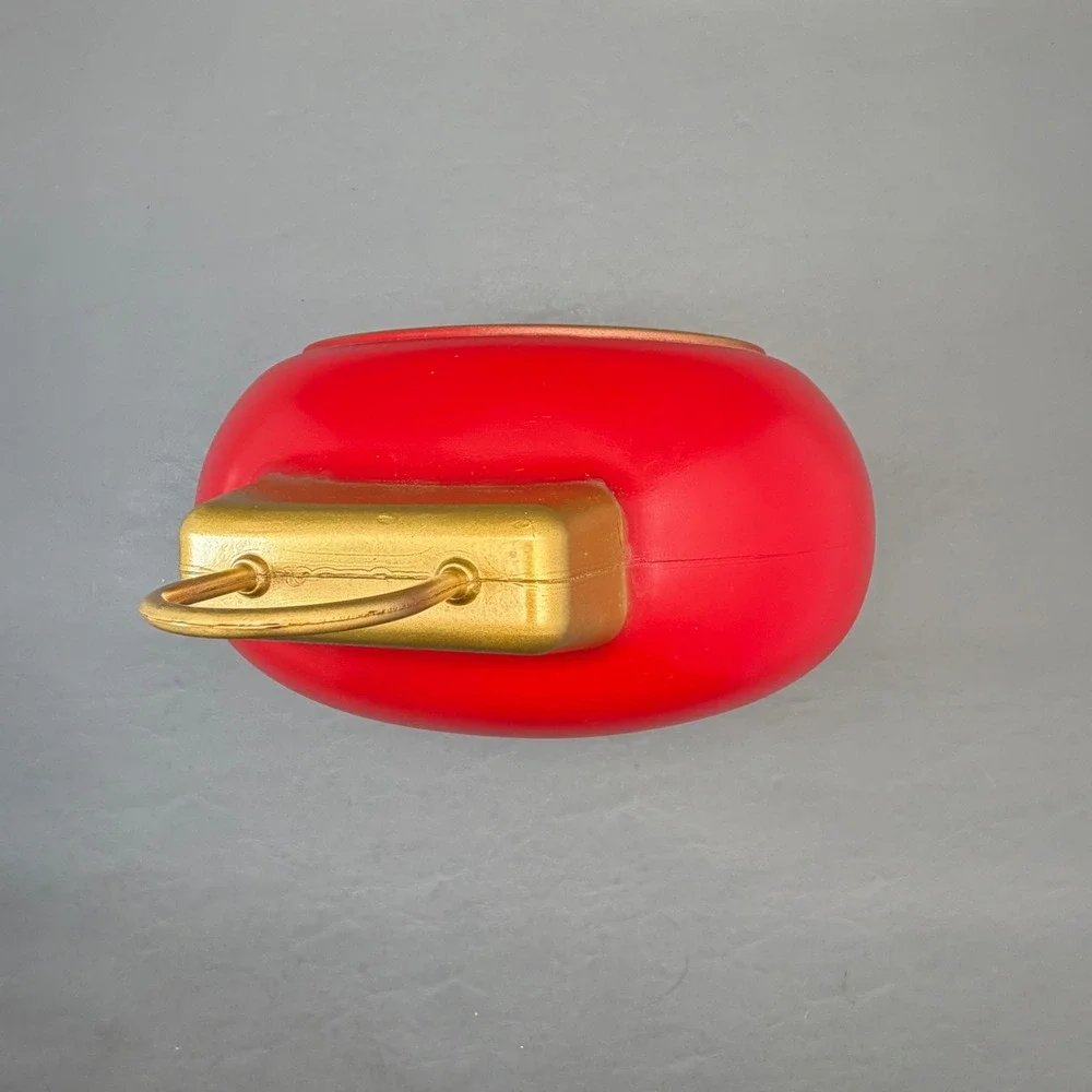 Mr Christmas Blow Santa Ornament Red Table Top Light Up Decor